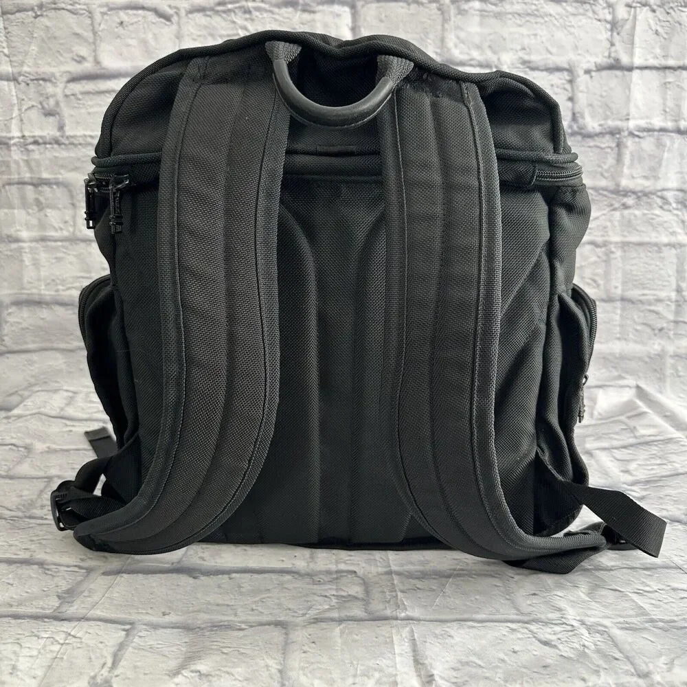 Tumi Alpha Ballistic Briefpack Nylon Canvas Laptop Organizer Briefcase Backpack